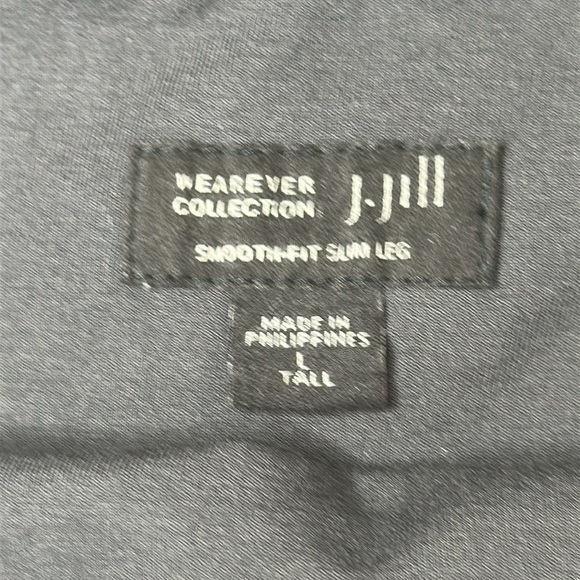 J. Jill Set of 2  Wearever Collection Smooth-Fit Slim-Leg Pants Size L Tall - Picture 13 of 15
